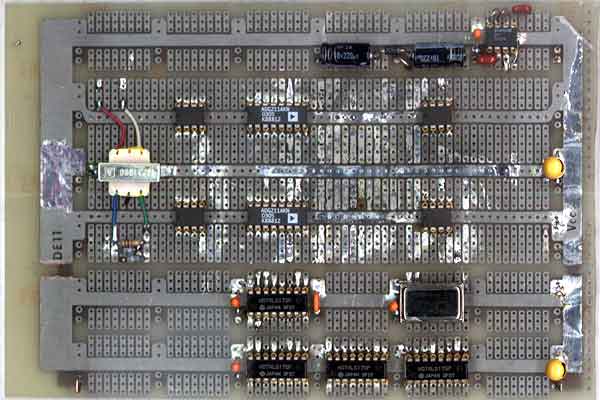 Quadrature Downconverter Board Top View